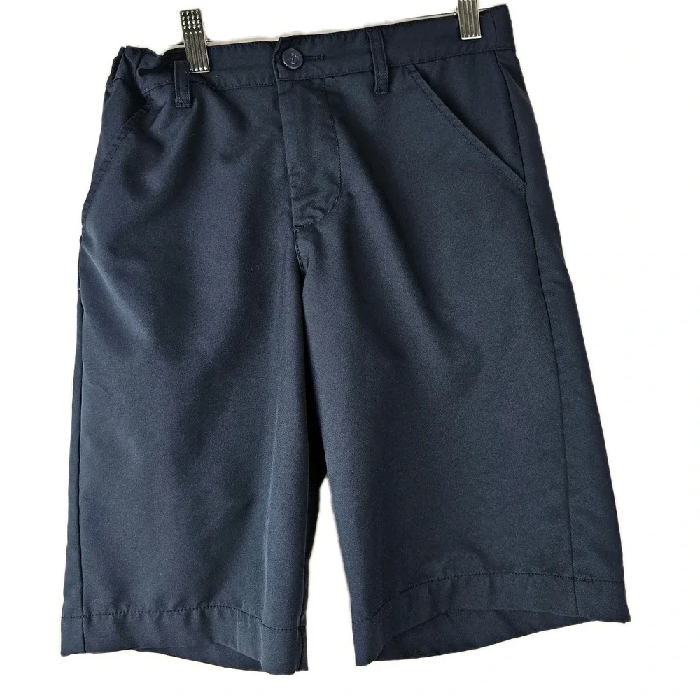 Cat & Jack Kids Boys School Uniform Shorts Navy Blue Size 14 Casual Bottoms Golf